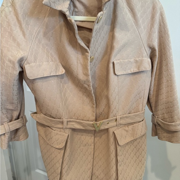 Valentino Textured Tan Blazer